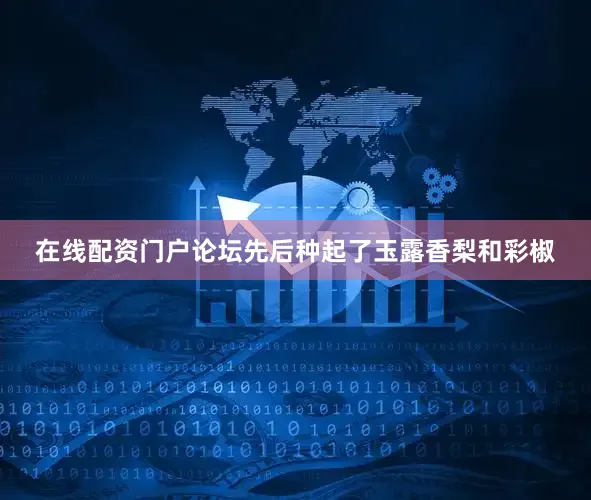 在线配资门户论坛先后种起了玉露香梨和彩椒